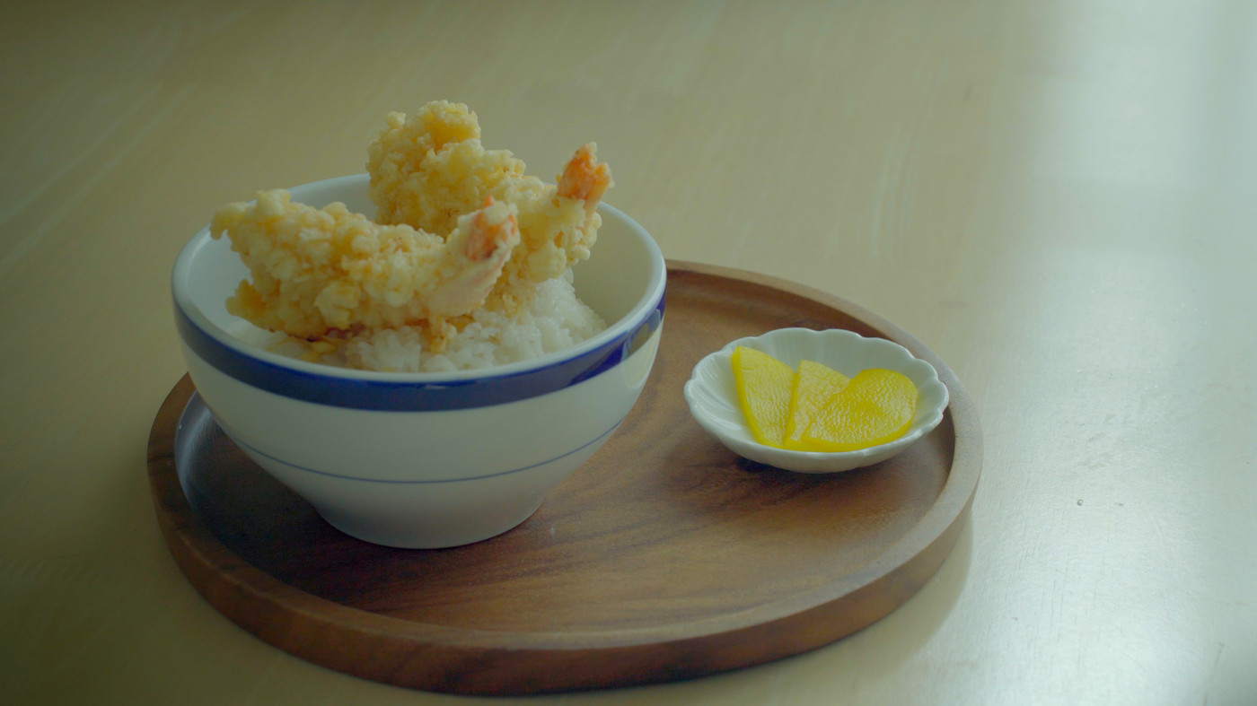 Kamajī’s Tempura Shrimp Bowl
